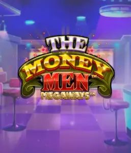 Dive into the thrilling world of The Money Men Megaways game by Pragmatic Play, showcasing a vibrant logo with shining stars set against a lavish casino backdrop. This image conveys the glamour and excitement of Megaways slots with its eye-catching design and colorful ambiance. Perfect for casino enthusiasts seeking Vegas-style excitement. 