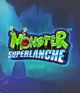 Enter the mysterious depths with Monster Superlanche slot by Pragmatic Play, featuring a bright and whimsical monster logo before a shadowy cave background. This graphic captures the fun and excitement of a monster-themed game, ideal for players who love fantasy, offering a fantastic gaming experience. 